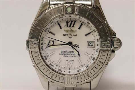 how to date a breitling watch|Breitling 1884 chronometer premier.